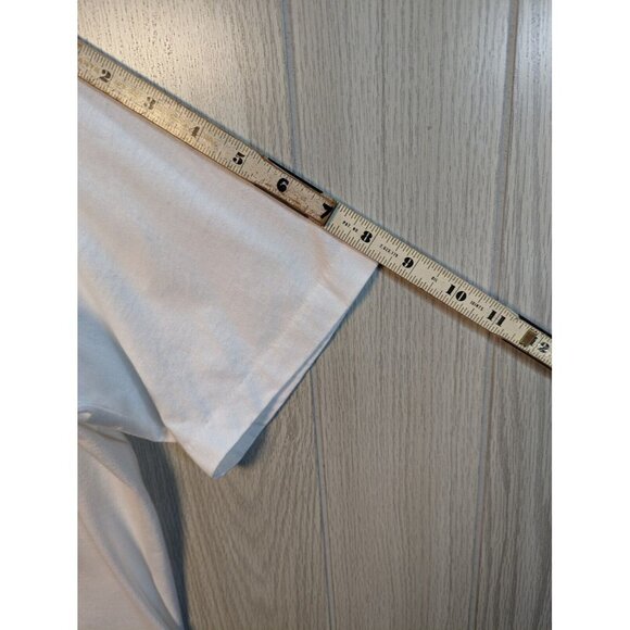 vintage 80s Old is better than extinct white Hallmark inc t-shirt XL center star - Picture 6 of 7